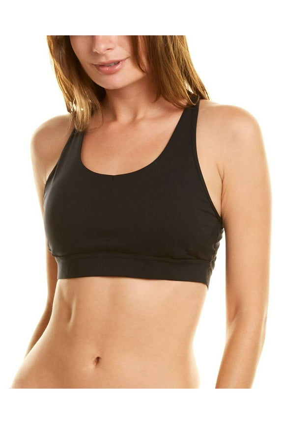 All Access womens Stash Pocket Bra, XS, Black