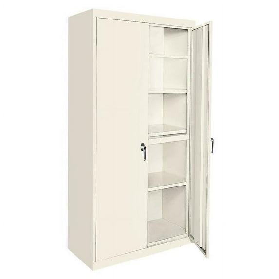 All Adjustable Cabinet - Wine Red, 24 x 18 x 72 in.
