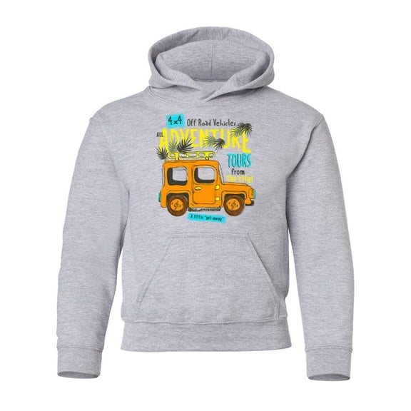All Adventure Tours Hoodie Juniors -Image by Shutterstock, Medium