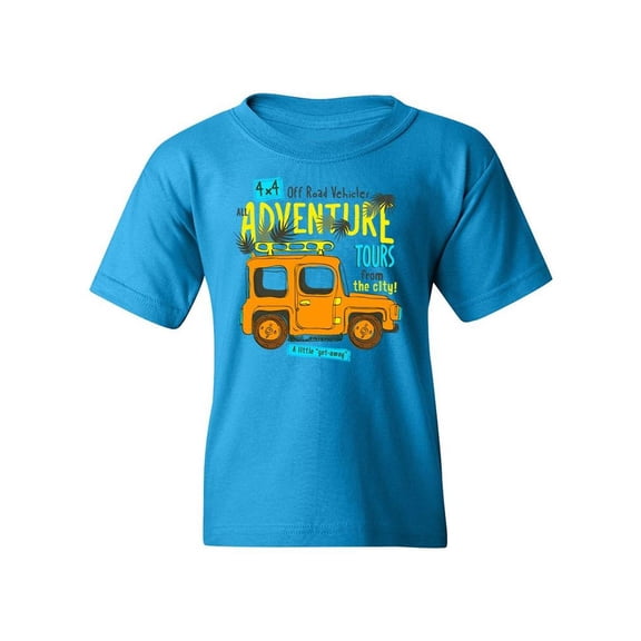 All Adventure Tours T-Shirt Juniors -Image by Shutterstock,  x-Small