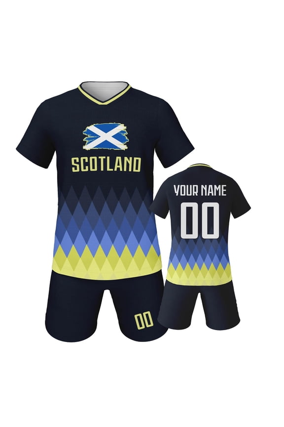 All Ages 2026 Football Uniform, Breathable Fan and Shorts Kit