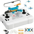 thumbnail image 1 of All-Ages Mini Drone with Easy Stunt Flights & 360° Tricks - Perfect Beginner-Friendly Flyer, Mini Drone for Kids with LED & Altitude Hold & Propeller Protection, 360°flips, For Indoor Outdoor (Blue), 1 of 7