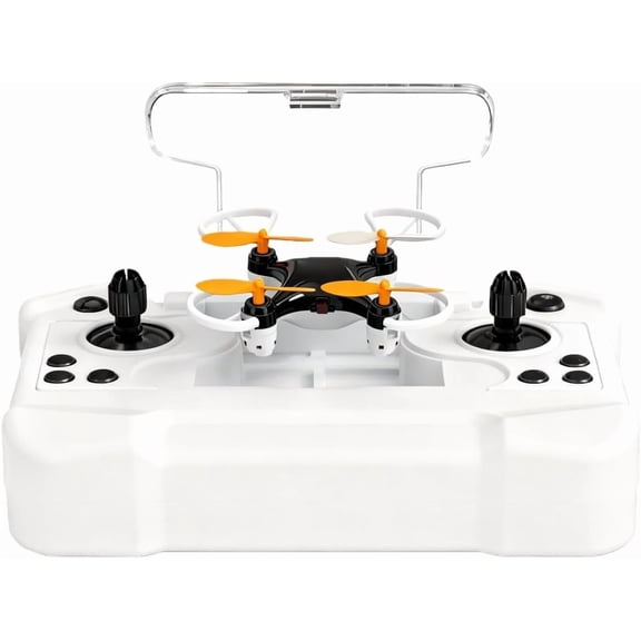 All-Ages Mini Drone with Easy Stunt Flights, Ultra-Compact Beginner Drone, 360° Tricks & Special Effects 3D Rotation, Portable LED Hover Drone with Propeller Protection, Fun Interactive Flyer (Black)