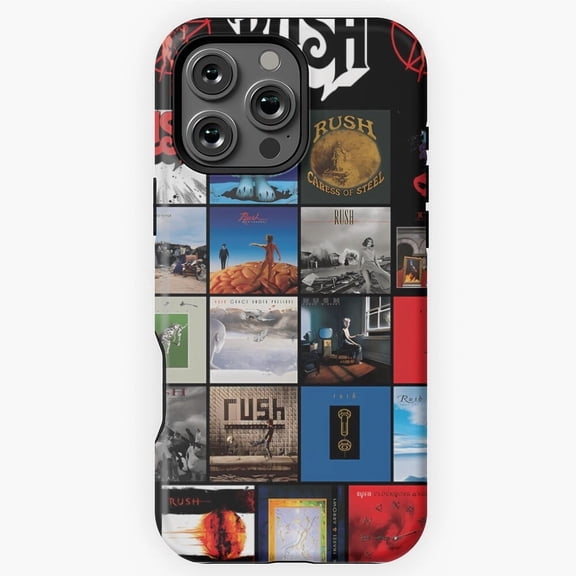 All Album Art Prints Rush Band Music H348 Premium Case for iPhone 17 16 15 14 13 12 11 Pro Max – Unisex Design