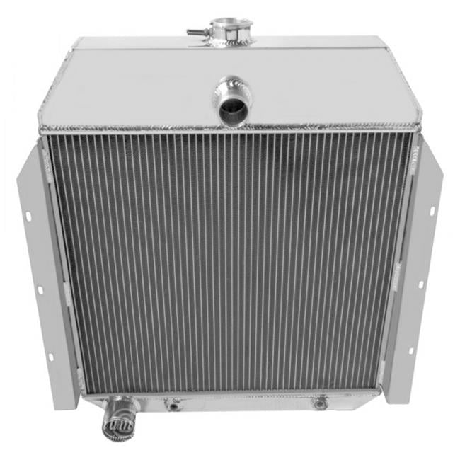 Downflow Radiator Custom All-Aluminum Downflow Engine Coolant Radiator for 1941-1949 ...
