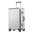 All Aluminum Magnesium Hardshell Carry On Luggage with Lock, Airline