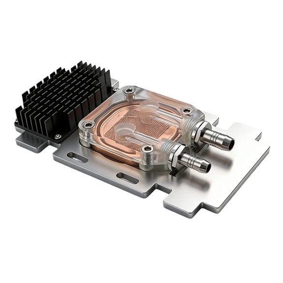 All Aluminum Water Cooling Unit For V100 A100 SXM2 GPU System Water Block