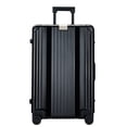 thumbnail image 1 of All Aluminum-magnesium Alloy Luxury Entire Hard Metal Case 24" Luggage Black, 1 of 3