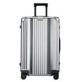 thumbnail image 1 of All Aluminum-magnesium Alloy Luxury Entire Hard Metal Case 24" Luggage Gunmetal, 1 of 5