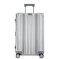 thumbnail image 1 of All Aluminum-magnesium Alloy Luxury Entire Hard Metal Case 24" Luggage Silver, 1 of 5
