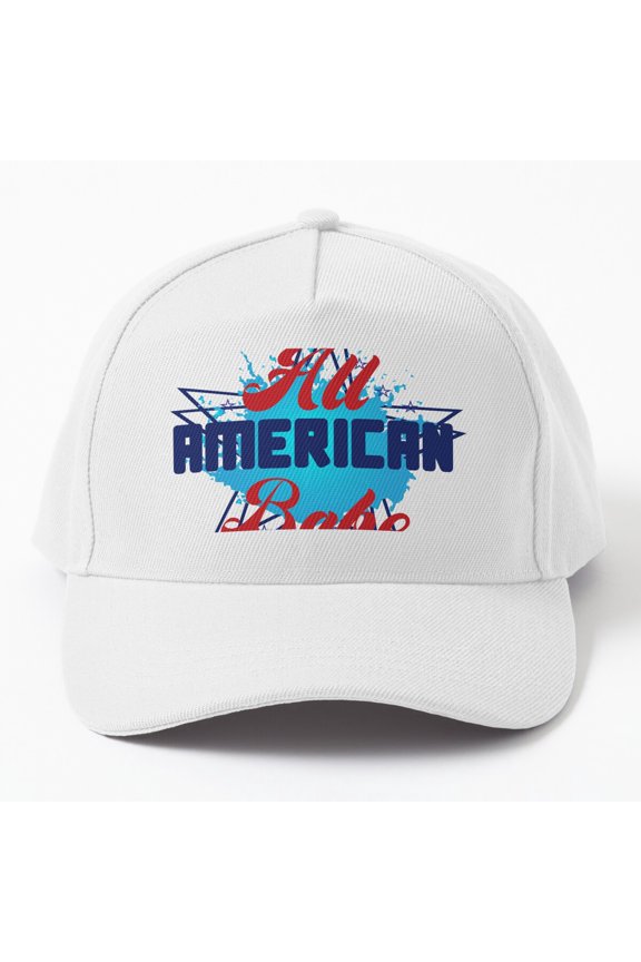 All American Babe Baseball Hat, American Lifestyle Statement Design, Classic Everyday Cap