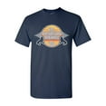 thumbnail image 1 of All American Badass 76 Roller Skate BeanePod Artworks Art Funny DT Adult T-Shirt Tee, 1 of 2