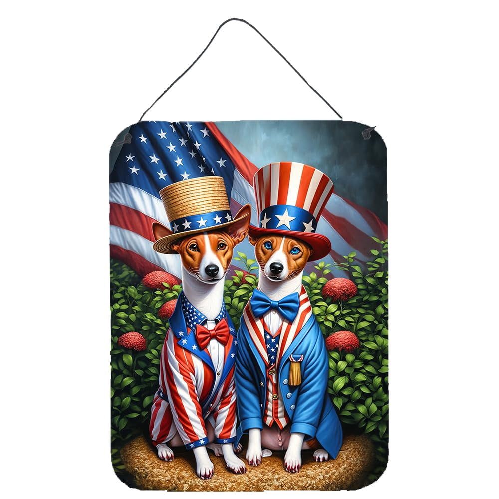 All American Basenji Wall or Door Hanging Prints 12 in x 16 in