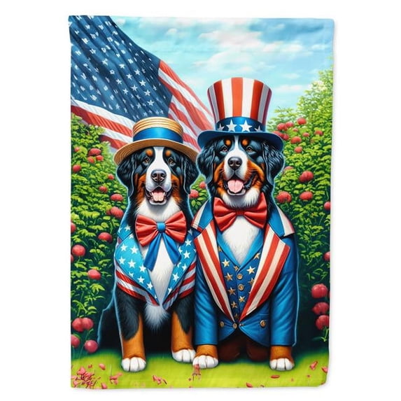 All American Bernese Mountain Dog House Flag 28 in x 40 in