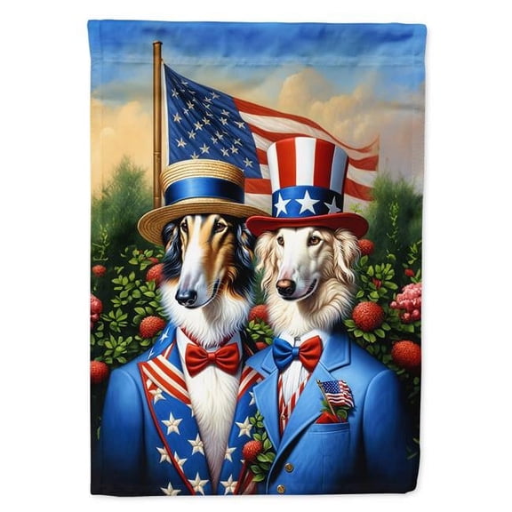 All American Borzoi House Flag