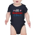 thumbnail image 1 of All American Boy. Bodysuit Infant -Image by Shutterstock,  24 Months, 1 of 4