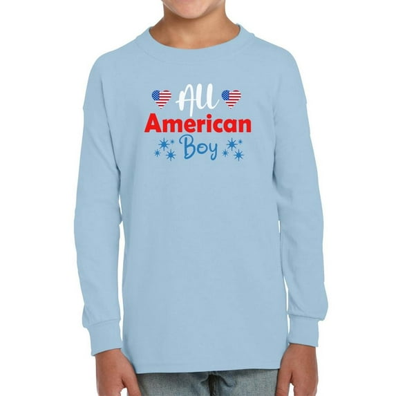 All American Boy. Long Sleeve Toddler -Image by Shutterstock, 4 Toddler