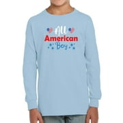 SMARTPRINTS All American Boy. Long Sleeve Toddler -Image by Shutterstock, 5 Toddler