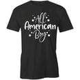 thumbnail image 1 of All American Boy T-Shirt | Patriotic American Black Tee Gift, 1 of 5