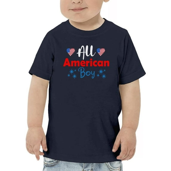 All American Boy. T-Shirt Toddler -Image by Shutterstock, 2 Toddler