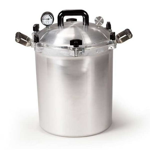 All American Canner Pressure Cooker, 41.5 Qt., Silver