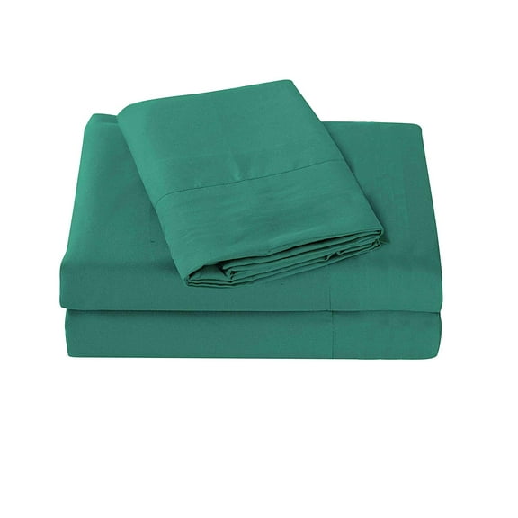 All American Collection New 3 Piece Cozy and Soft High Quality Microfiber Solid Sheet Set