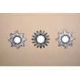 thumbnail image 1 of All American Collection New Seperated 3 Piece Decorative Mirror Set, Wall Accent Display, 1 of 2