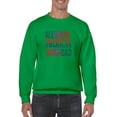 thumbnail image 1 of All American Dad 4Th July. Sweatshirt Men -Image by Shutterstock, Male Medium, 1 of 4
