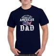 thumbnail image 1 of All American Dad T-Shirt Men -Image by Shutterstock, Male Large, 1 of 4