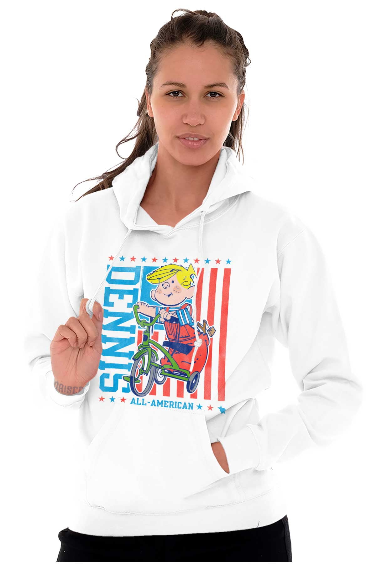 All American Dennis the Menace Hoodie Sweatshirt Women Men Brisco