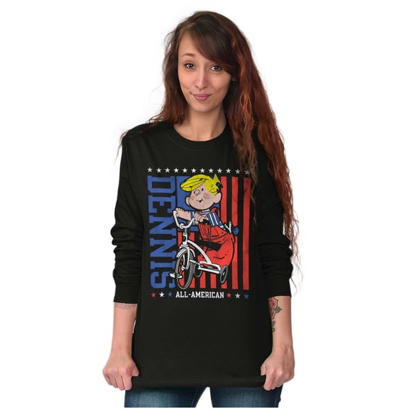All American Dennis the Menace Long Sleeve TShirt Men Women Brisco Brands M