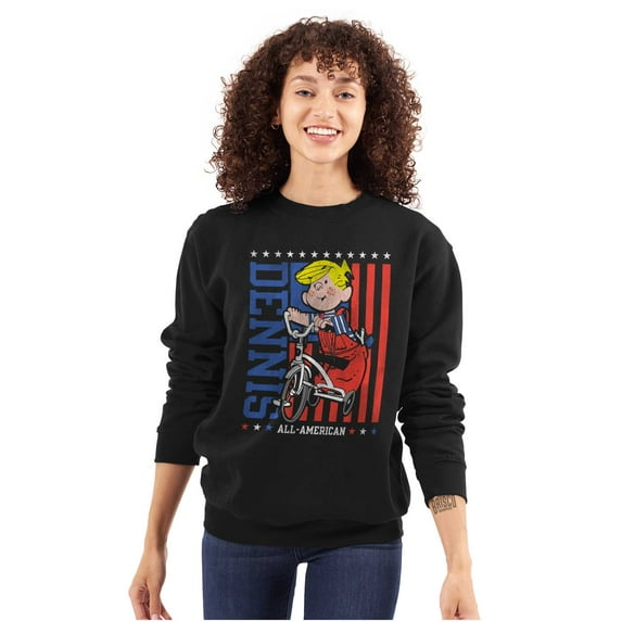 All American Dennis the Menace Sweatshirt for Men or Women Brisco Brands L