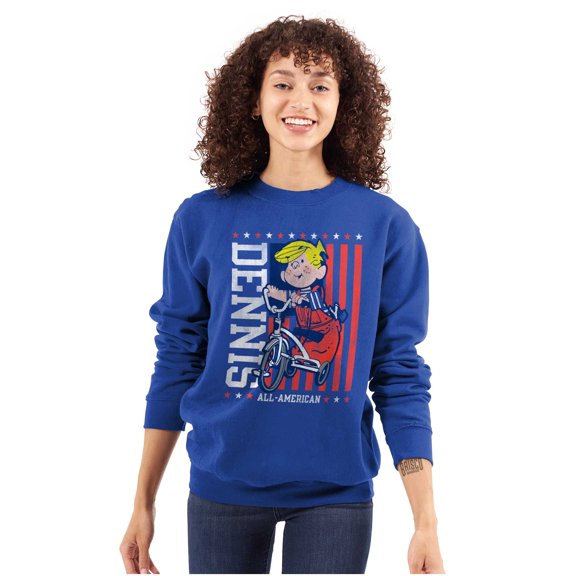 All American Dennis the Menace Sweatshirt for Men or Women Brisco Brands M