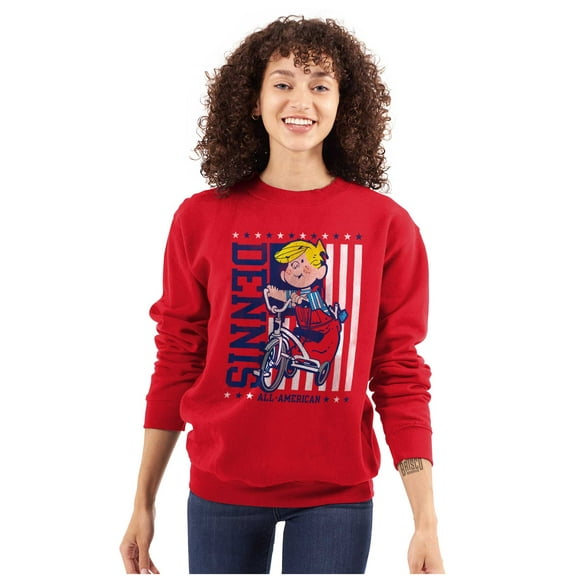 All American Dennis the Menace Sweatshirt for Men or Women Brisco Brands M