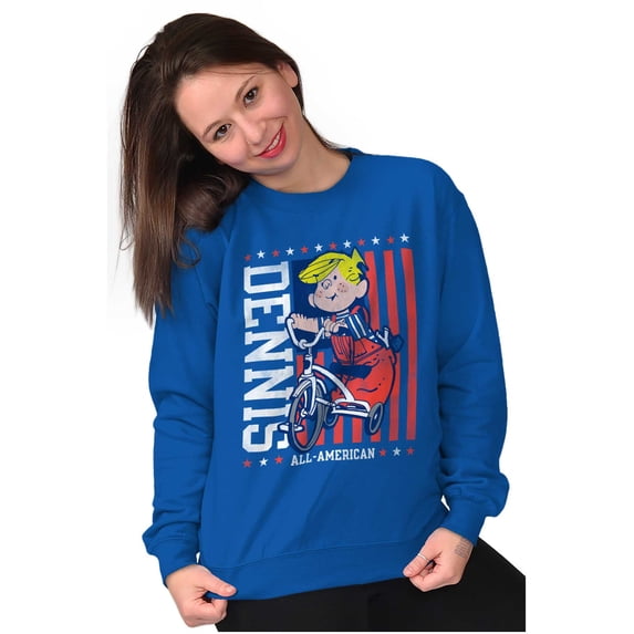 All American Dennis the Menace Sweatshirt for Men or Women Brisco Brands X