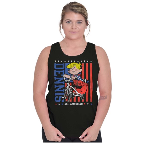 All American Dennis the Menace Tank Top T Shirts Men Women Brisco Brands S