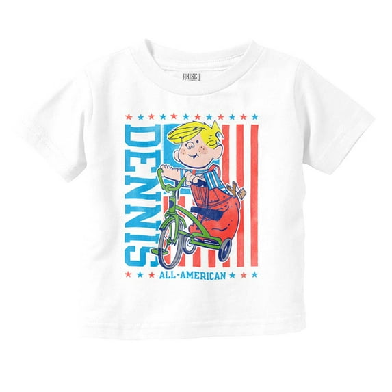 All American Dennis the Menace Toddler Boy Girl T Shirt Infant Toddler Brisco Brands 4T