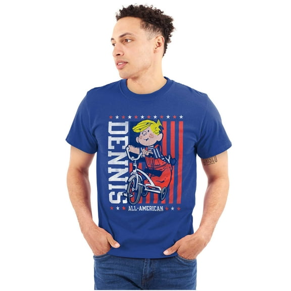 All American Dennis the Menace Unisex Plus Size Graphic Tee Brisco Brands 3X