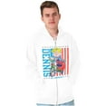 thumbnail image 1 of All American Dennis the Menace Unisex Plus Size Zip Hoodie Brisco Brands 3X, 1 of 5