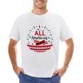 thumbnail image 1 of All American Family SVG Men’s T-Shirt 100% Cotton Casual Short Sleeve Tops Gift Tee White 5XL, 1 of 5