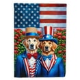 thumbnail image 1 of All American Golden Retriever House Flag 28 in x 40 in, 1 of 7