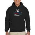 thumbnail image 1 of All American Hubby Hoodie Men -Image by Shutterstock, Male XX-Large, 1 of 4