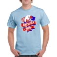 thumbnail image 1 of All American King 4Th July T-Shirt Men -Image by Shutterstock, Male 3X-Large, 1 of 4