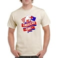 thumbnail image 1 of All American King 4Th July T-Shirt Men -Image by Shutterstock, Male XX-Large, 1 of 4