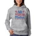 thumbnail image 1 of All American Mama. Hoodie Women -Image by Shutterstock, Female 5X-Large, 1 of 4
