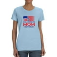 thumbnail image 1 of All American Mom Ever T-Shirt Women -Image by Shutterstock, Female 4X-Large, 1 of 4