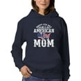 thumbnail image 1 of All American Mom! Hoodie Women -Image by Shutterstock, Female 5X-Large, 1 of 4