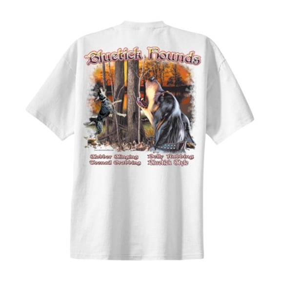 All American Outfitters Bluetick Hounds-White-Medium