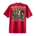 thumbnail image 1 of All American Outfitters Southern Hunting Bluetick Hounds Coonhound Hunter Bird Duck Rifle Outdoors Tee-Red-Small, 1 of 6