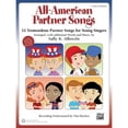thumbnail image 1 of Pre-Owned All-American Partner Songs: 12 Tremendous Partner Songs for Young Singers (Partner Songbooks) Paperback, 1 of 1